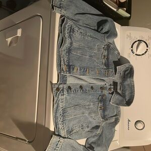 Super cozy and soft Jean jacket. Like new